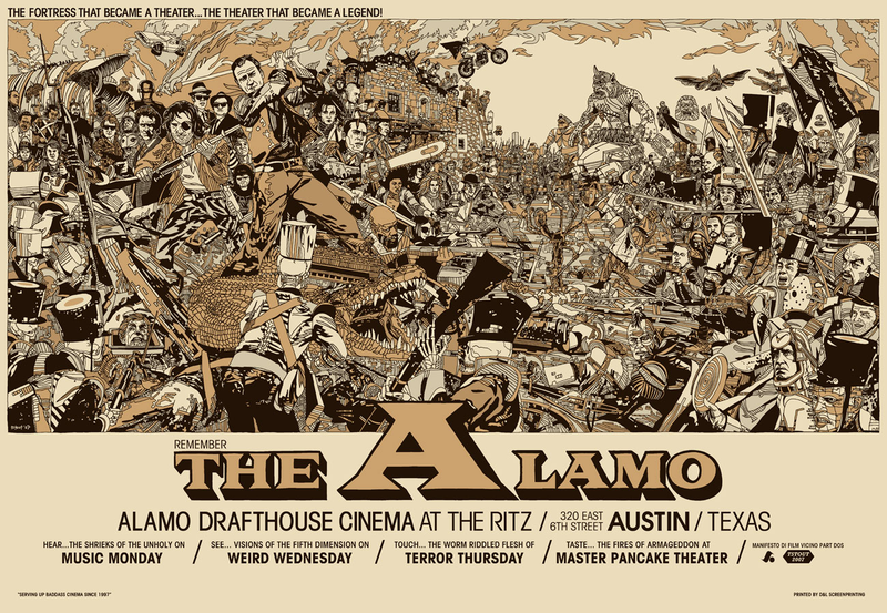 Illustration for article titled Classic Movies Get Silkscreen Poster Update